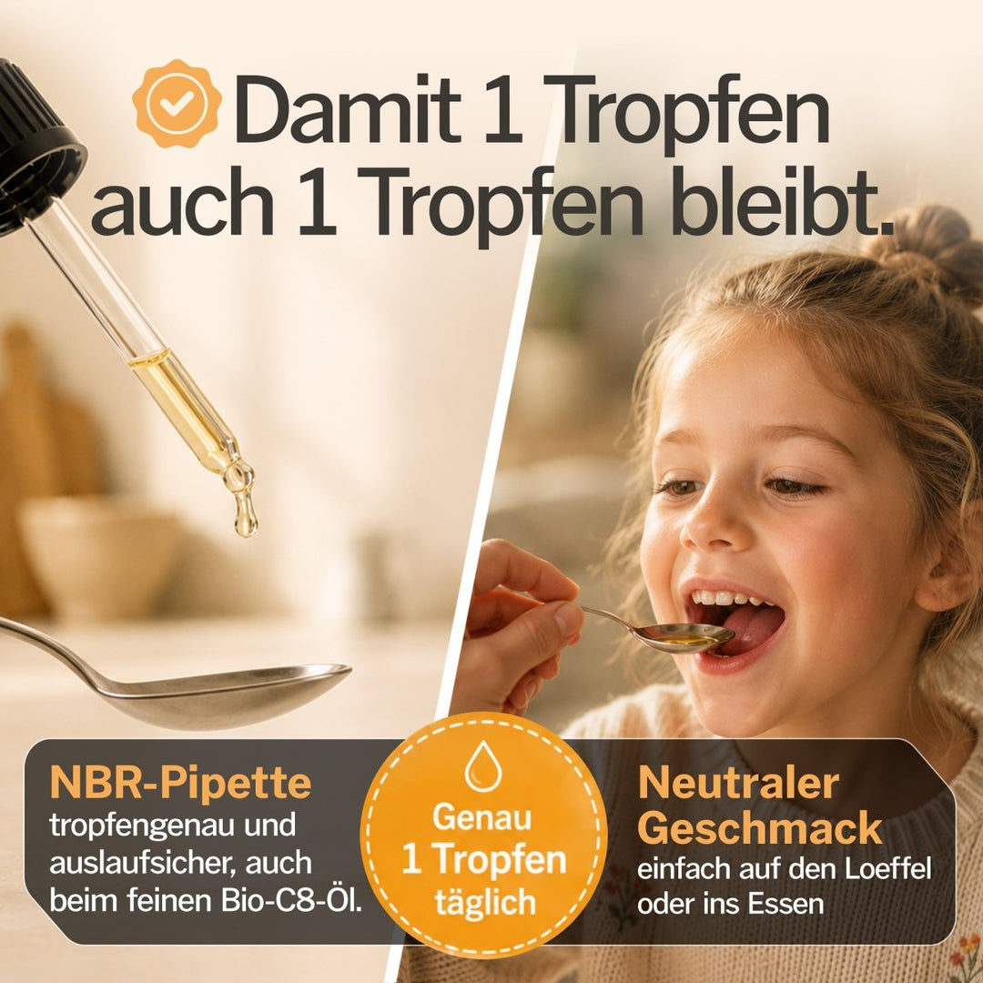 Kinder Vitamin D3 K2 Tropfen MCT-Öl 500 I.E.