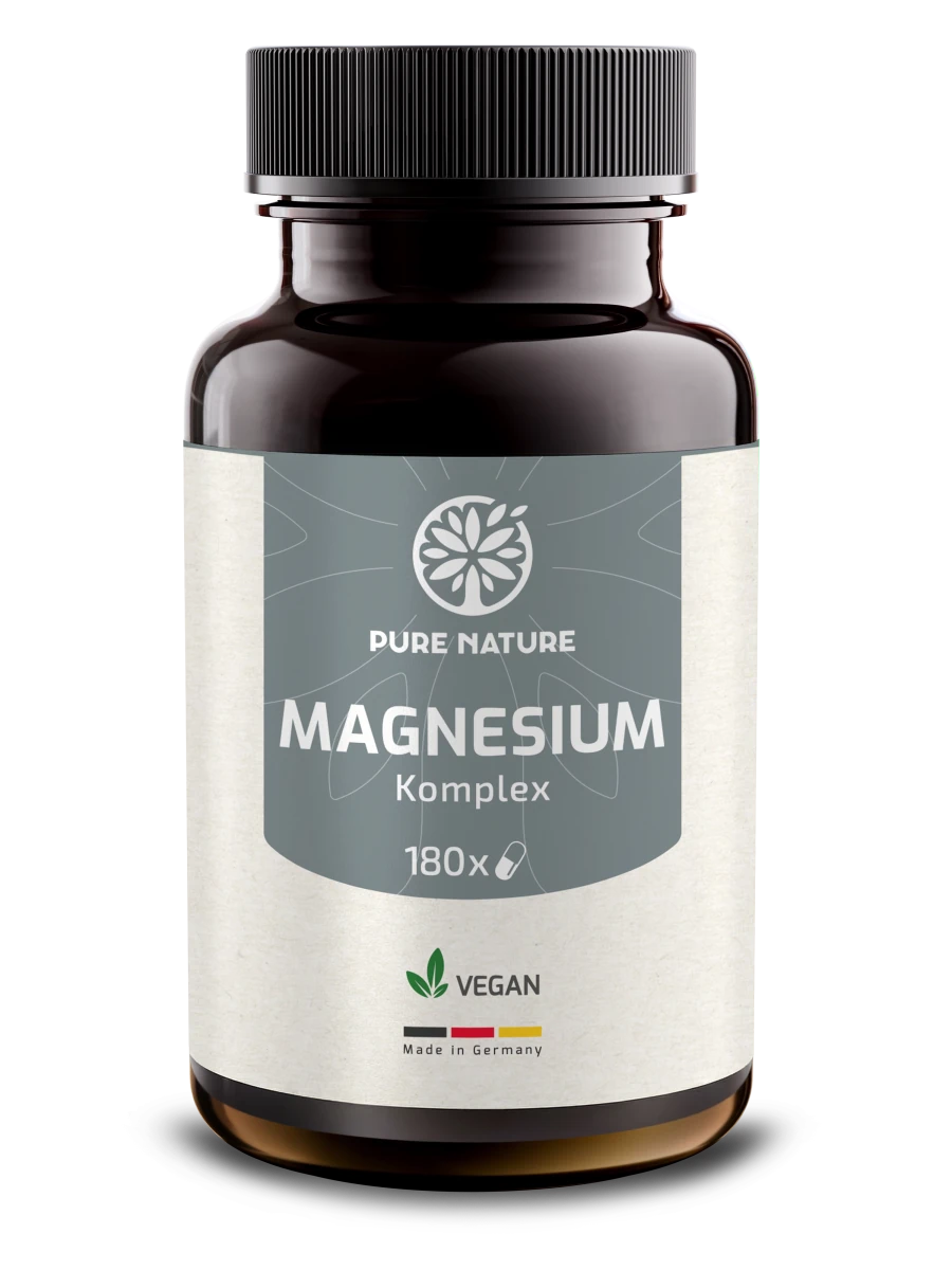 Pure Nature Magnesium 7 - in - 1 Komplex – 180 Kapseln (400 mg) - Purefitness Nutrition