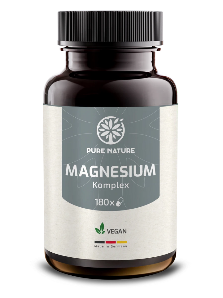 Pure Nature Magnesium 7 - in - 1 Komplex – 180 Kapseln (400 mg) - Purefitness Nutrition